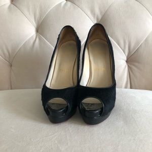 CHRISTIAN LOUBOUTIN Altadama 140 Astrakan Black